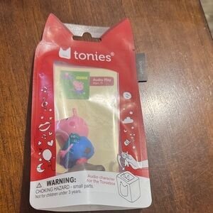 Tonies Peppa Pig George Audio Character Toy - Pink and Blue